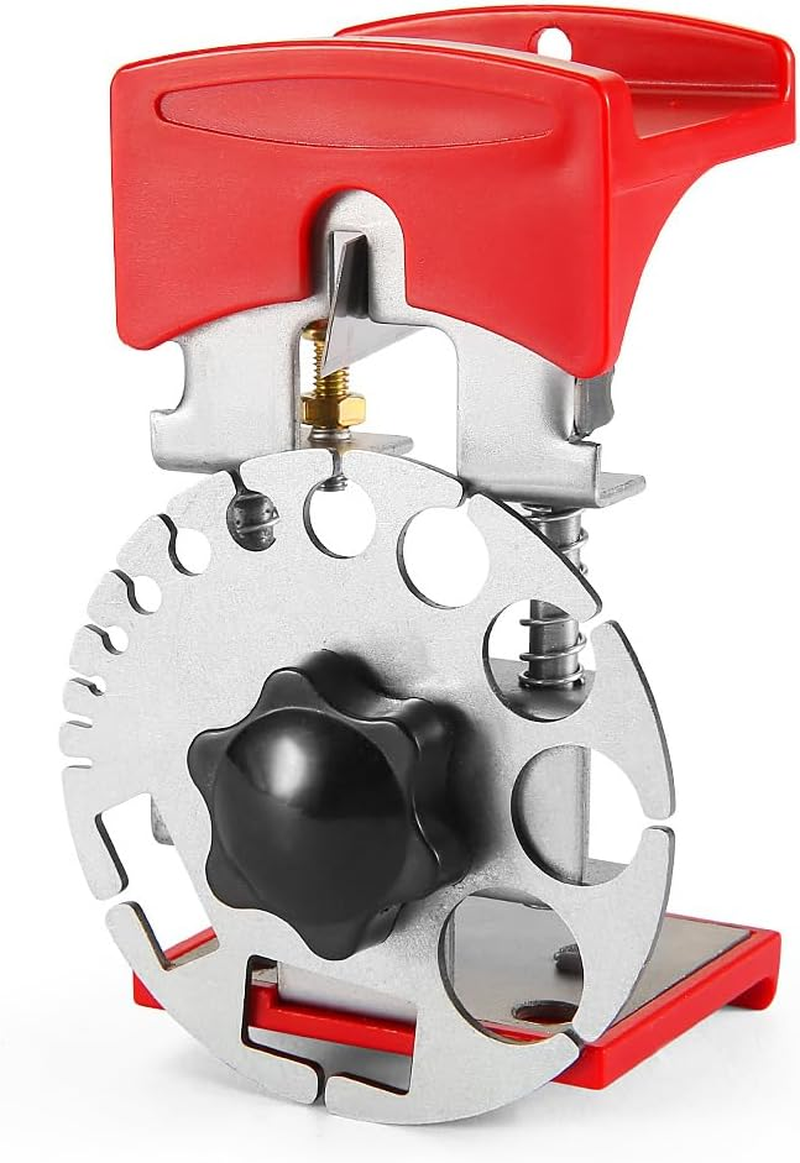 Handheld Quick Peeling Artifact Adjustable Manual Wire Stripper, Heavy-Duty Cable Stripping Tool for Electricians, Metal and Plastic Construction, 4.7 X 2.95 Inches