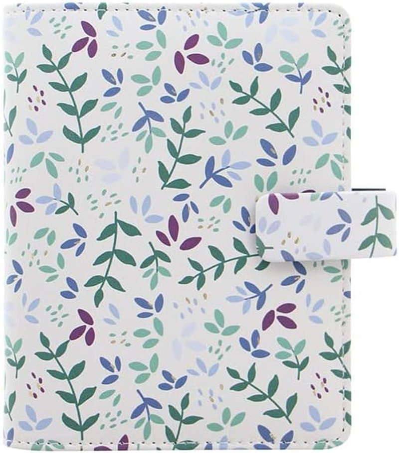 Filofax Garden Pocket Organiser Sunrise Diary, Blue/Pink image number 3