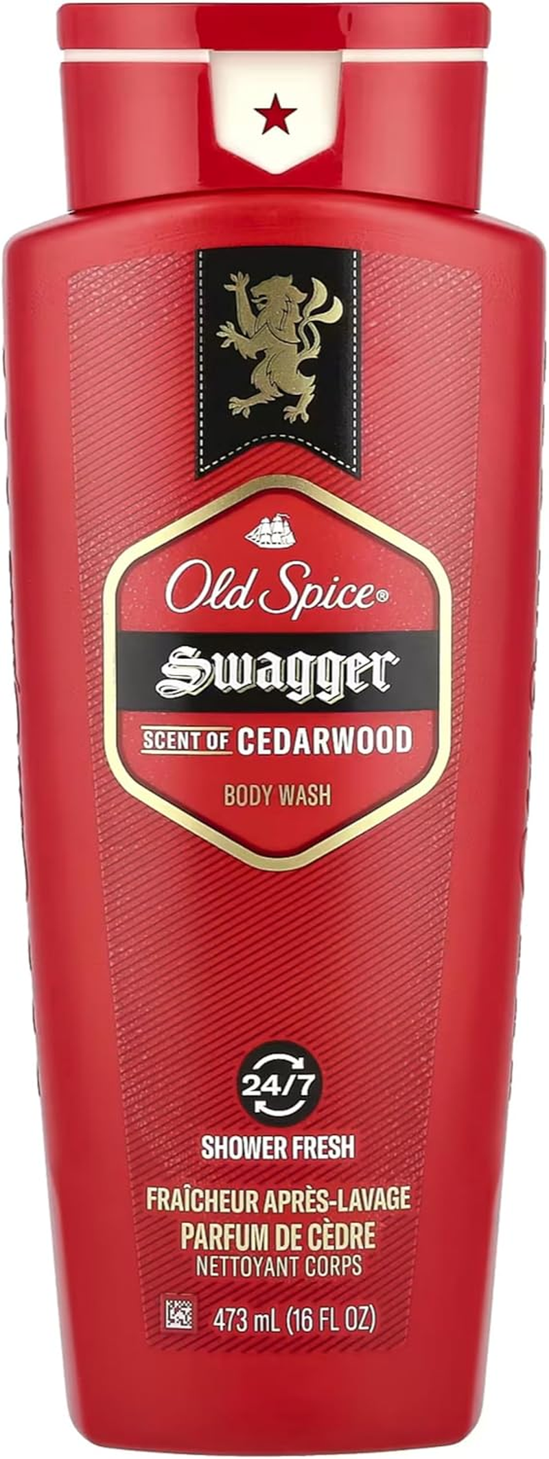 Old Spice Red Zone Body Wash, Swagger, 16 Oz (Pack of 2) Bundled with Toiletry Bag image number 6