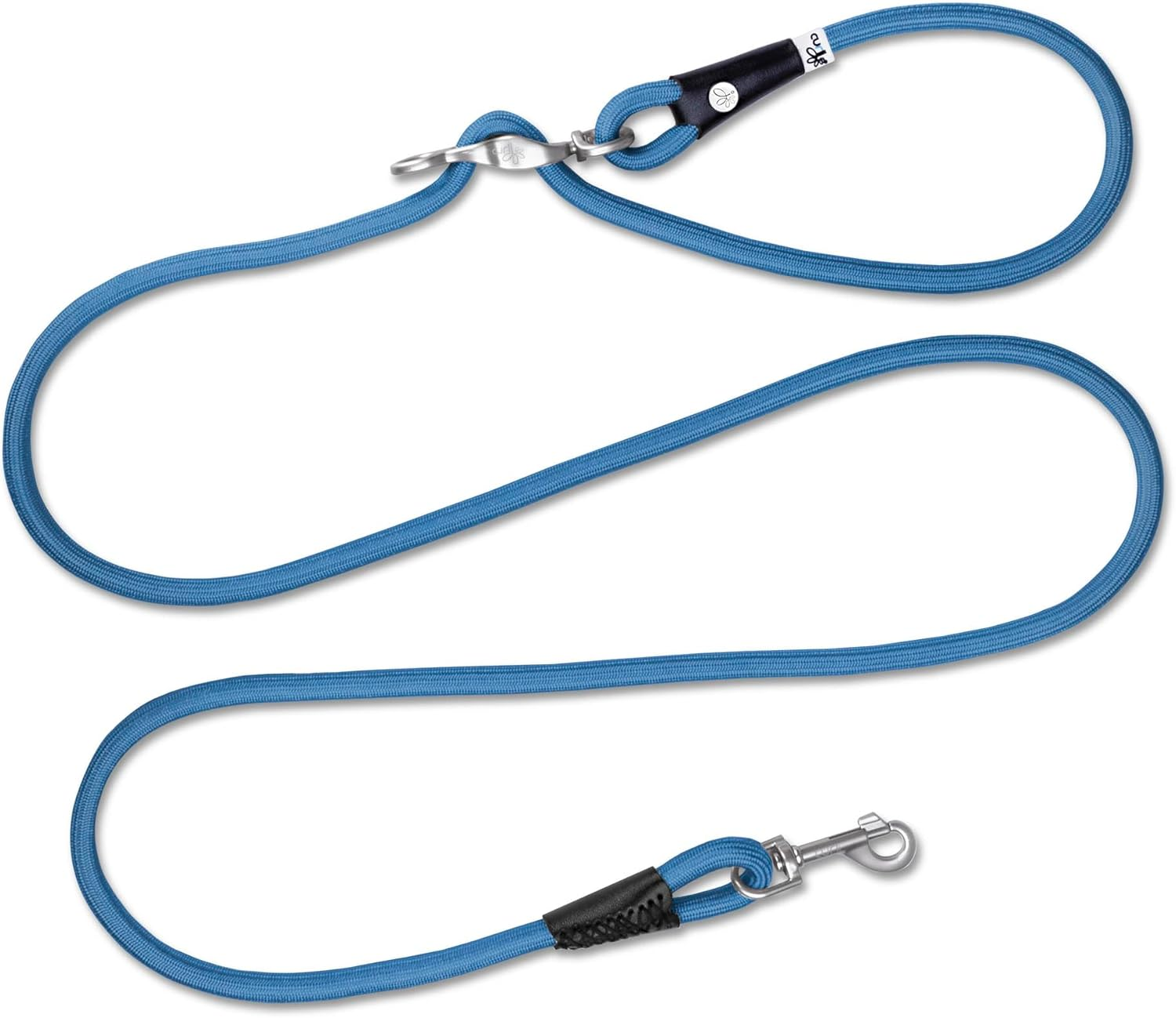 Curli Adjustable Comfort Dog Lead Vario Vario, Black, 0.3 X 78.7 Inches (0.8 X 200 Cm) (S Size)