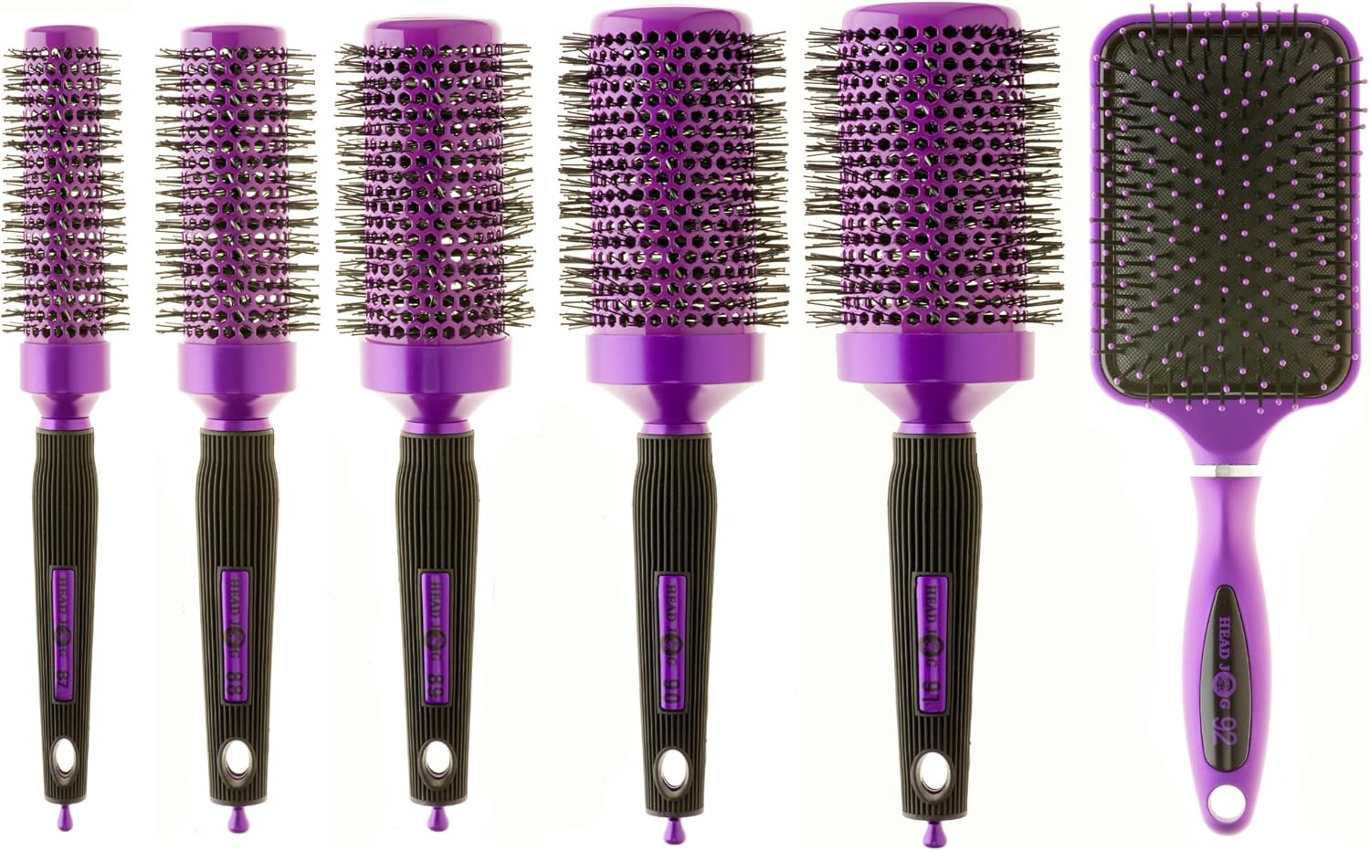 Head Jog 90 Purple Ceramic Radial Brush 50Mm image number 5