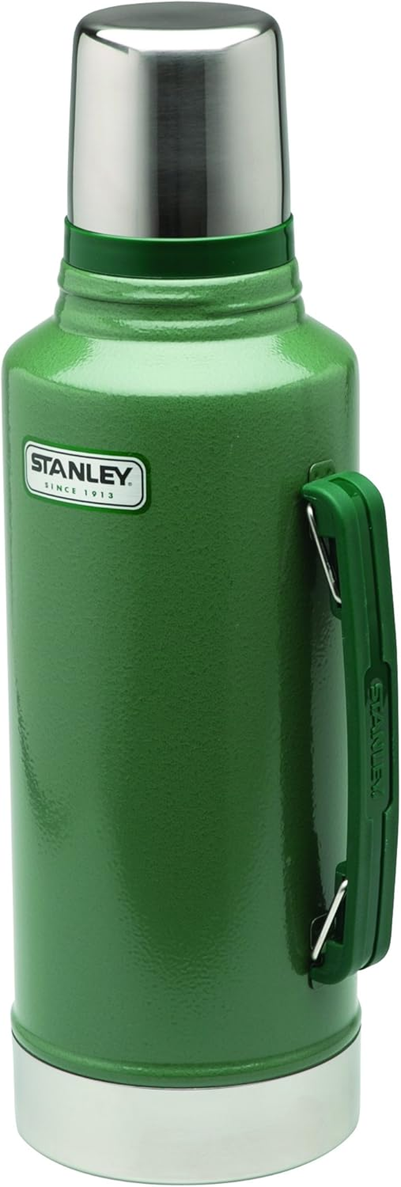 Stanley Classic Vacuum Bottle 2QT Hammertone Green image number 4