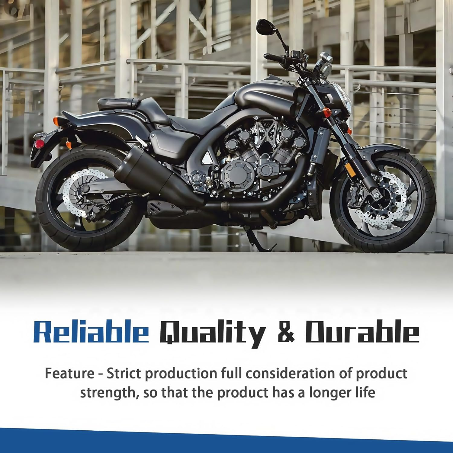 WFLNHB 1Pair Rear Shocks 10.5Inch 267Mm Black Replacement for Sportster 883 1200 image number 6