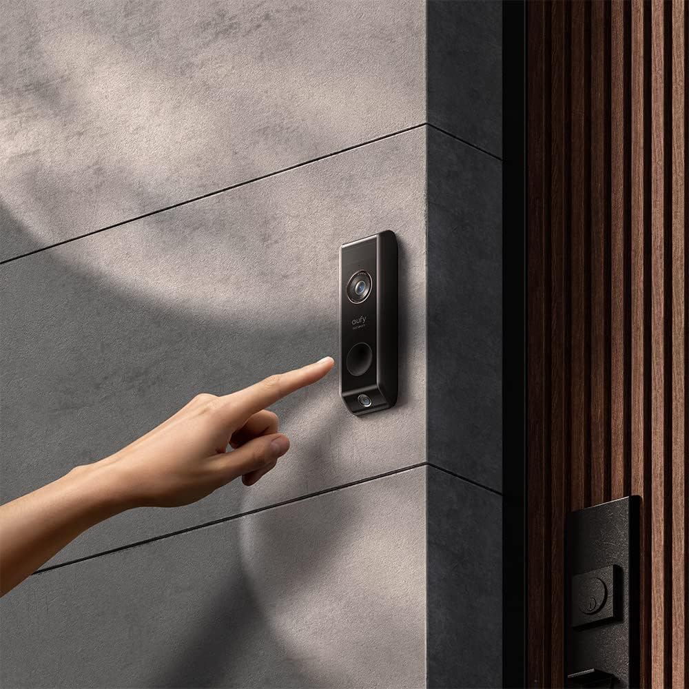 Eufy Security Video Doorbell Dual Camera, 2K HD, Wireless, Battery-Powered, Homebase, Dual Motion Detection, Smart Recognition, No Monthly Fee, 16GB Storage image number 3
