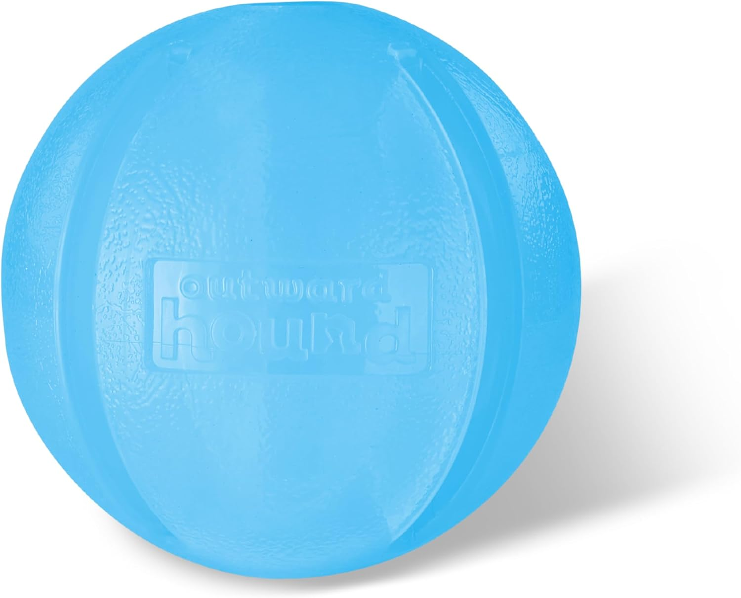 Planet Dog Orbee-Tuff Guru, New Interactive Slow Feeder Puzzle Treat Dispensing Durable Dog Chew Toy, Made in the USA, 100% Guaranteed, 4-Inch, Purple and Blue (Blue) image number 5