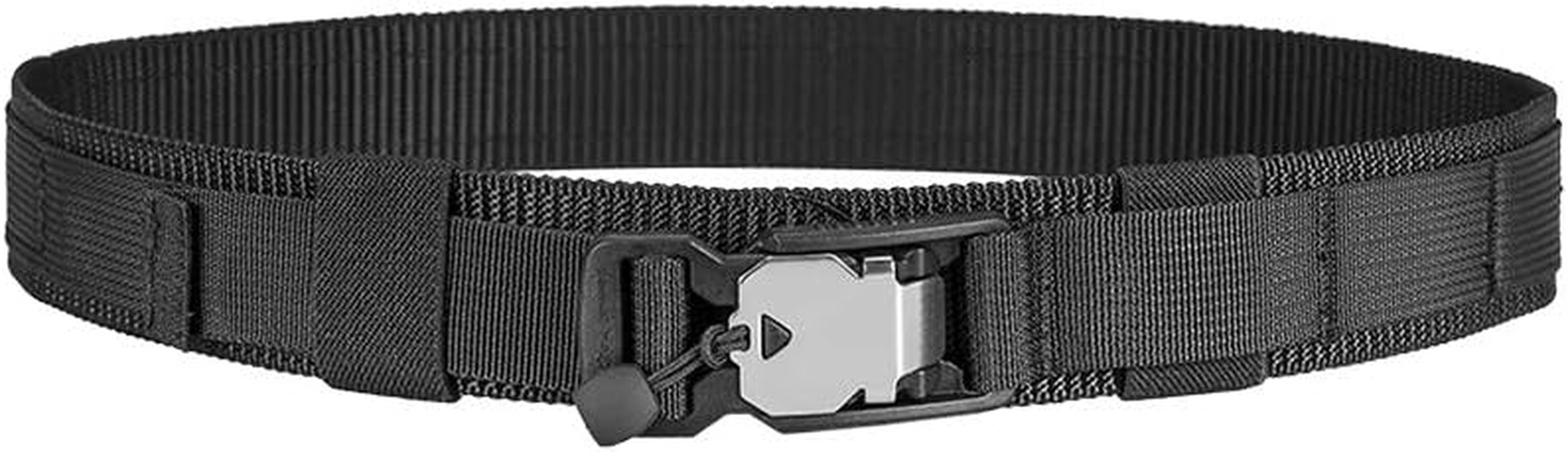 EXCELLENT ELITE SPANKER Tactical Webbing Belt for Men Modular Heavy Duty Belt Adjustable Nylon Loop Belt with Magnetic Quick-Release Metal Buckle image number 4
