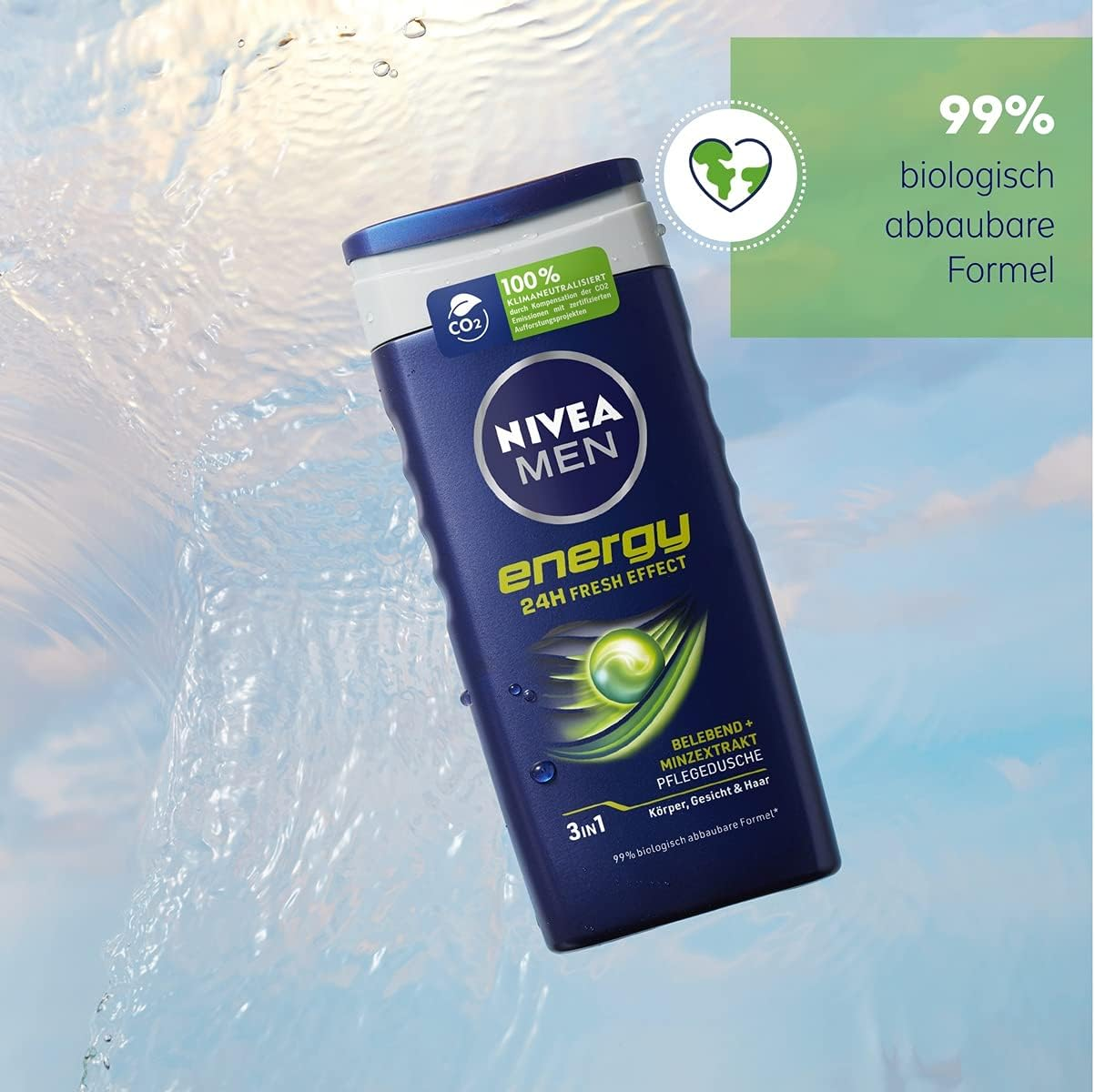 Nivea Men Energy Shower 250 Ml image number 6