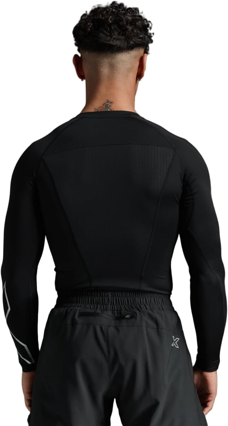 2XU Men'S Core Compression Long Sleeve T-Shirt image number 3