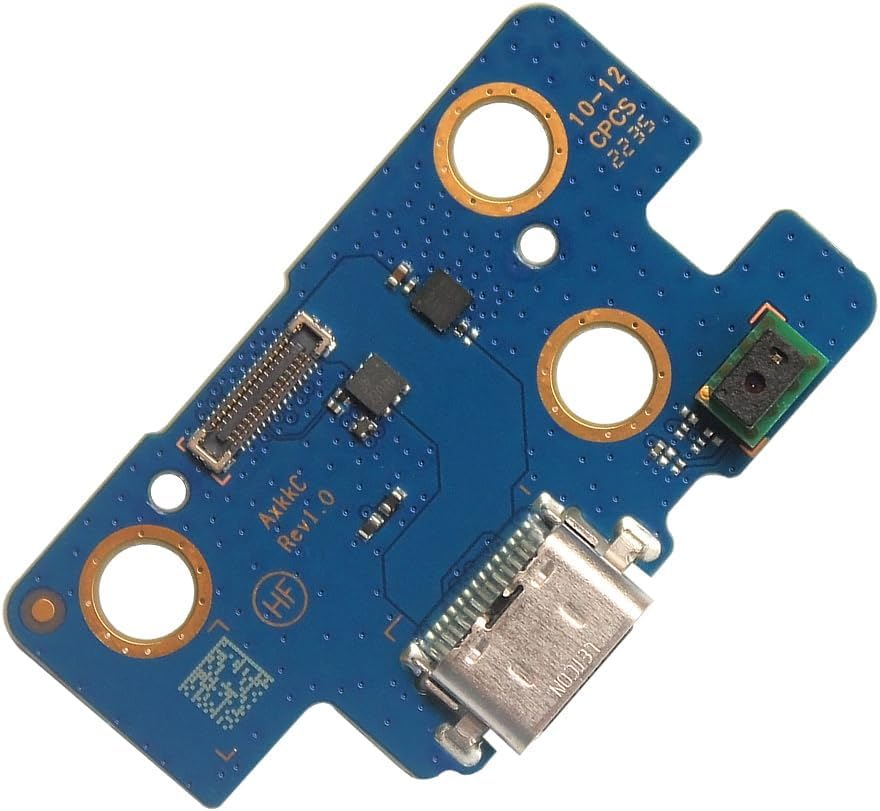 Charging Port Replacement Kit for Samsung Galaxy Tab A8 10.5 (2021) SM-X200 SM-X205 USB Flex Dock Connector Charging Flex Replacement with Tools