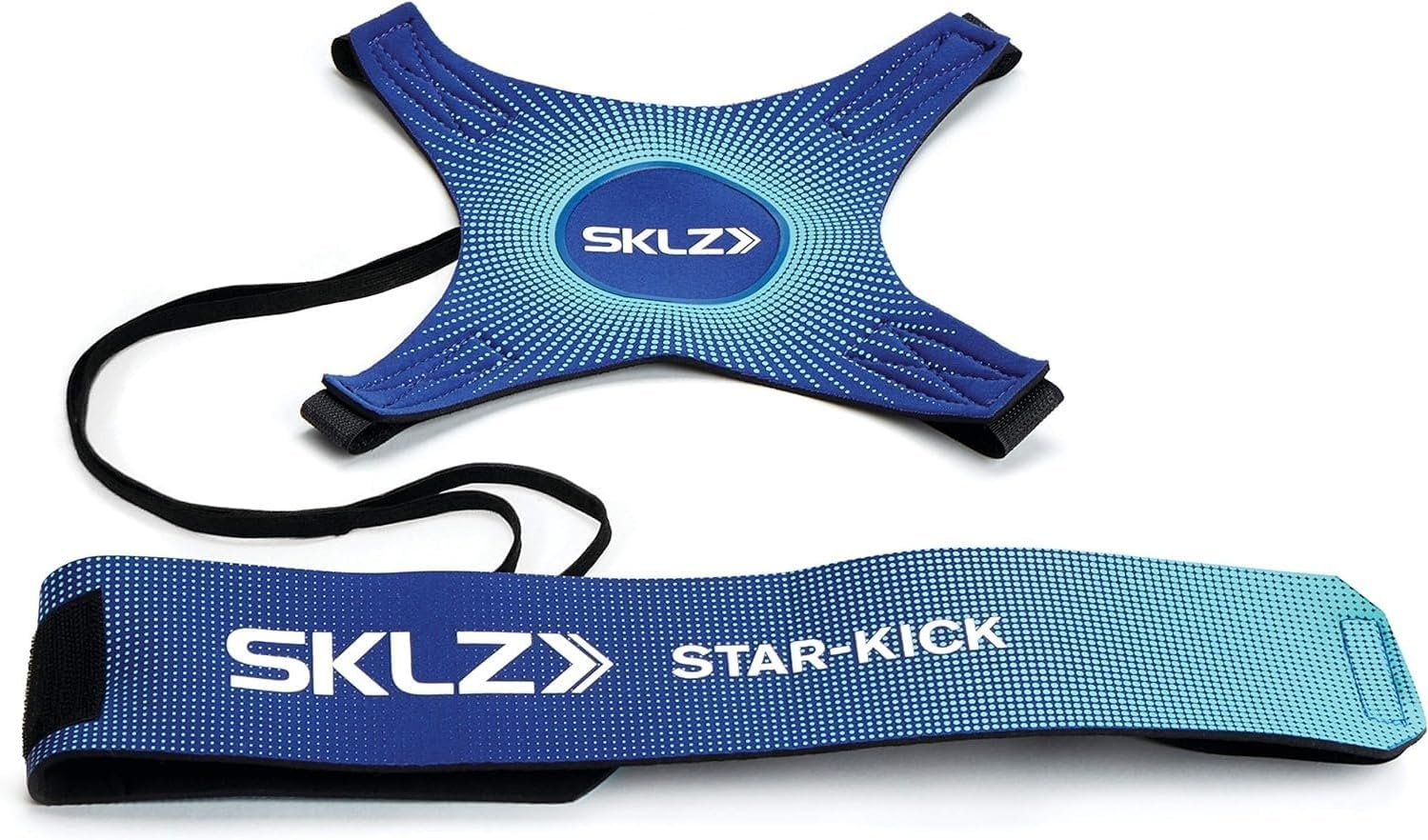 SKLZ Star-Kick Hands-Free Adjustable Solo Soccer Trainer - Fits Ball Sizes 3, 4, and 5