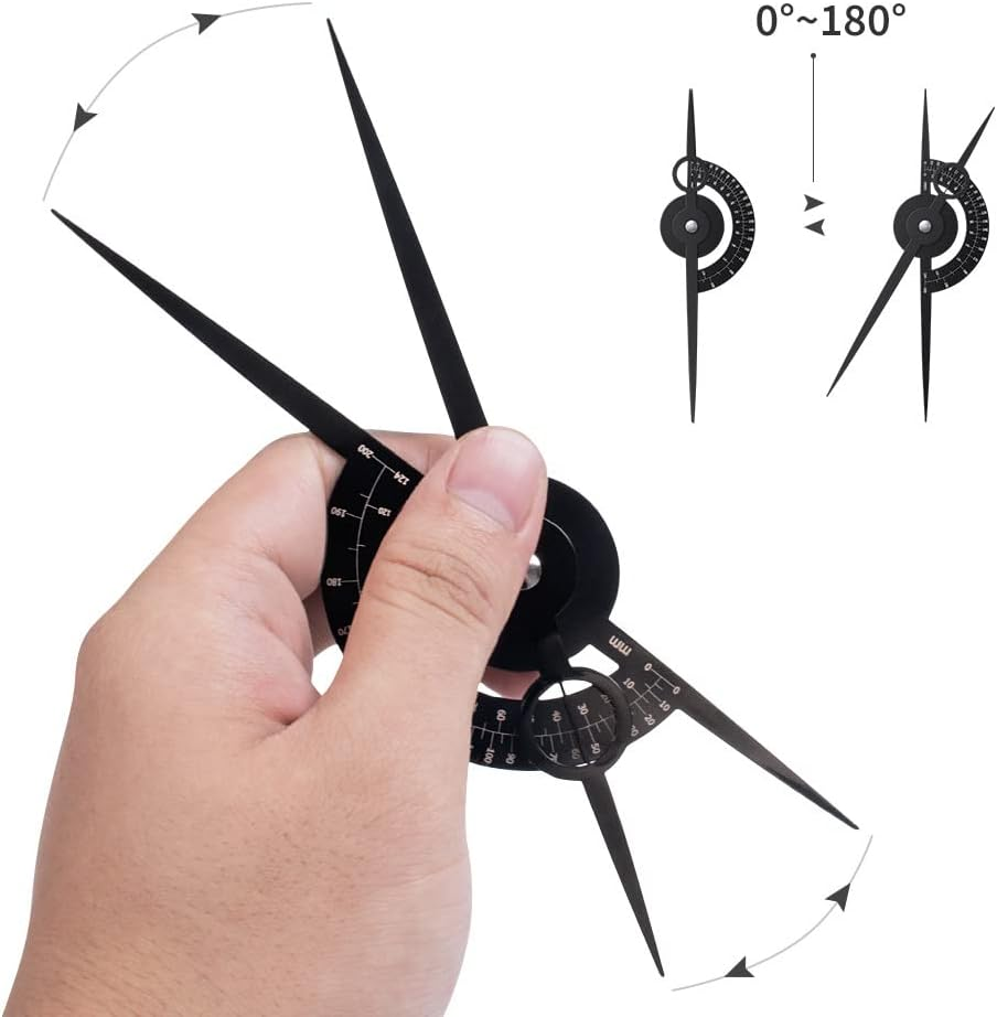 Stainless Steel Golden Ratio Microblading Permanent Makeup Mapping Eyebrow Measure Tool Position Eyebrow Divider Ruler image number 1