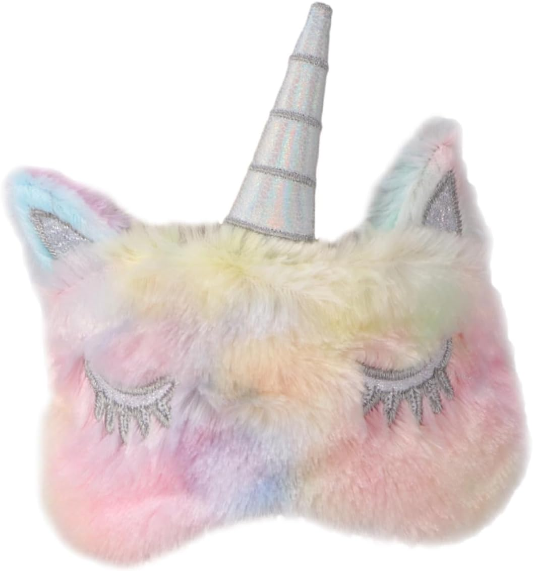 Design Sleep Mask for Women and Girls Comfortable Blackout Eye Blindfold Ideal for Travel Naps and Relaxation White