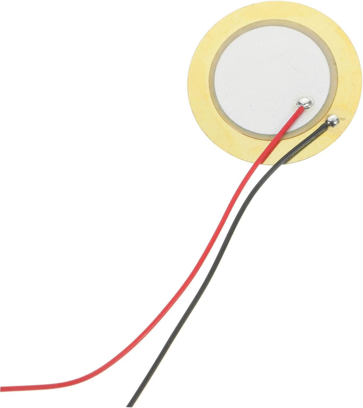 20Pcs 27Mm Piezo Element Buzzer with Copper Tab Wire, Passive Trigger Drum Discs for Acoustic Musical Instruments, Suitable for Cbg Guitar Accessories