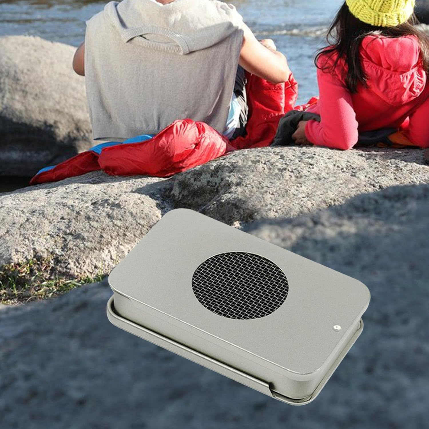 Eigell Alcohol Camping Stoves Portable Backpack Heating Pocket Lightweight DIY Camp Stoves Burning Stoves for Picnic Traveling Barbecue Camping BBQ image number 5