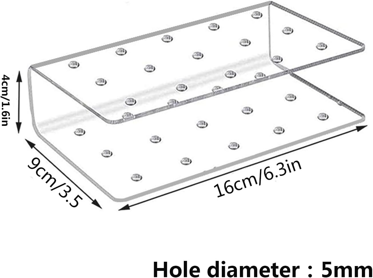 Lxcshljx 2Pcs Cake Pop Holder, 15 Hole Acrylic Transparent Lollipop Display Stand for Wedding, Birthday Party, Baby Showers, Halloween, Christmas Candy Decorative Making Tools image number 2