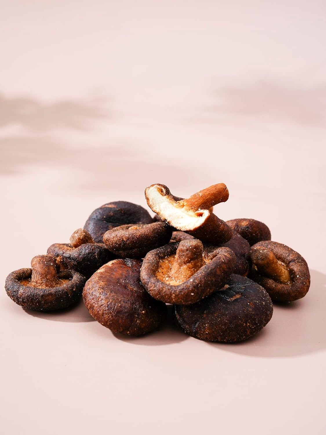 Shary Shiitake Mushroom Crisps, Bulk Pack (6 X 68G) &ndash; Crunchy, Savoury, Vegan, Gluten-Free Snack image number 5