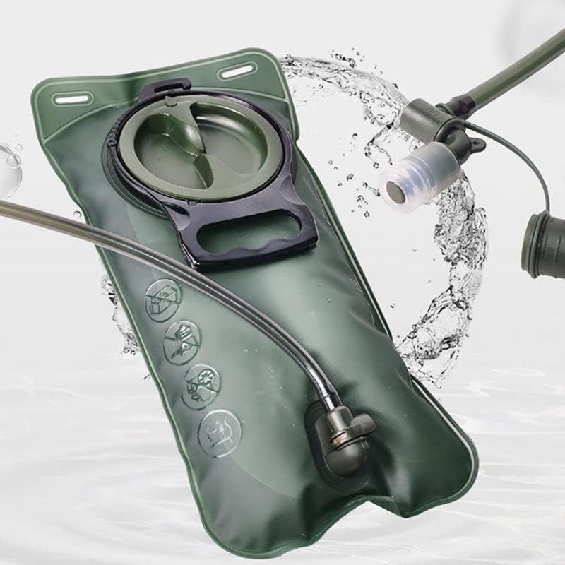 AIMALL Hydration System Water Bladder Bag Camping Hiking Cycling Backpack 2/2.5/3L with Bite Valve for Hiking Cycling Running Backpack, Easy Fill Wide Mouth Design image number 6