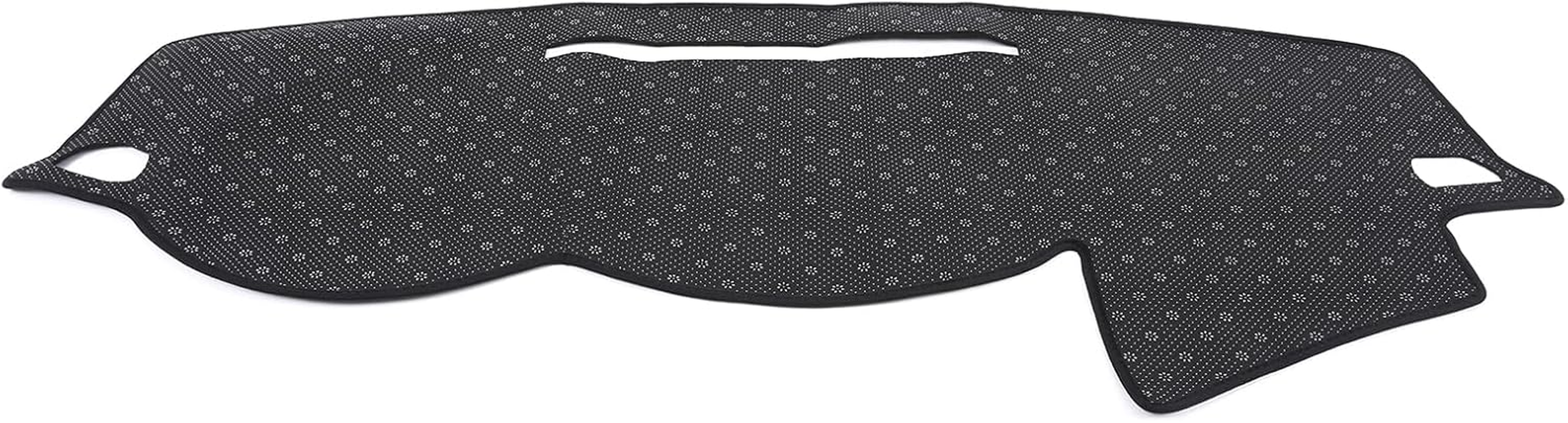 Dash Mat Compatible with Mitsubishi Triton / L200 2015-2020 Accessories | Polyester Fiber Dashboard Cover Sunshade Pad | RHD Version (Black) image number 5