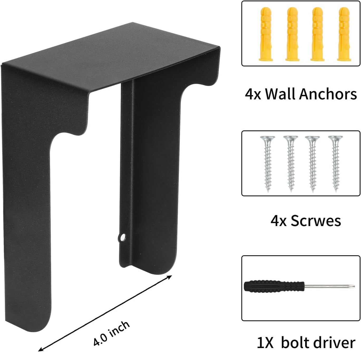 Metal Doorbell Cover Compatible with Ring/Blink (New Model)/Google Nest/Arlo/Eufy/Aosu Doorbell, Myq Smart Garage Door Video Keypad Protector, Weatherproof Access Control Keypad Cover, anti Glare image number 1