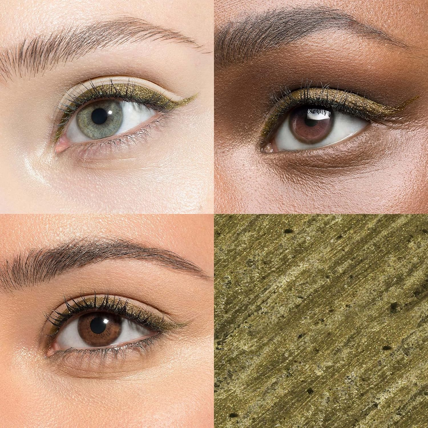 (Golden Olive Shimmer) - Julep When Pencil Met Gel Long-Lasting Waterproof Gel Eyeliner, Golden Olive Shimmer