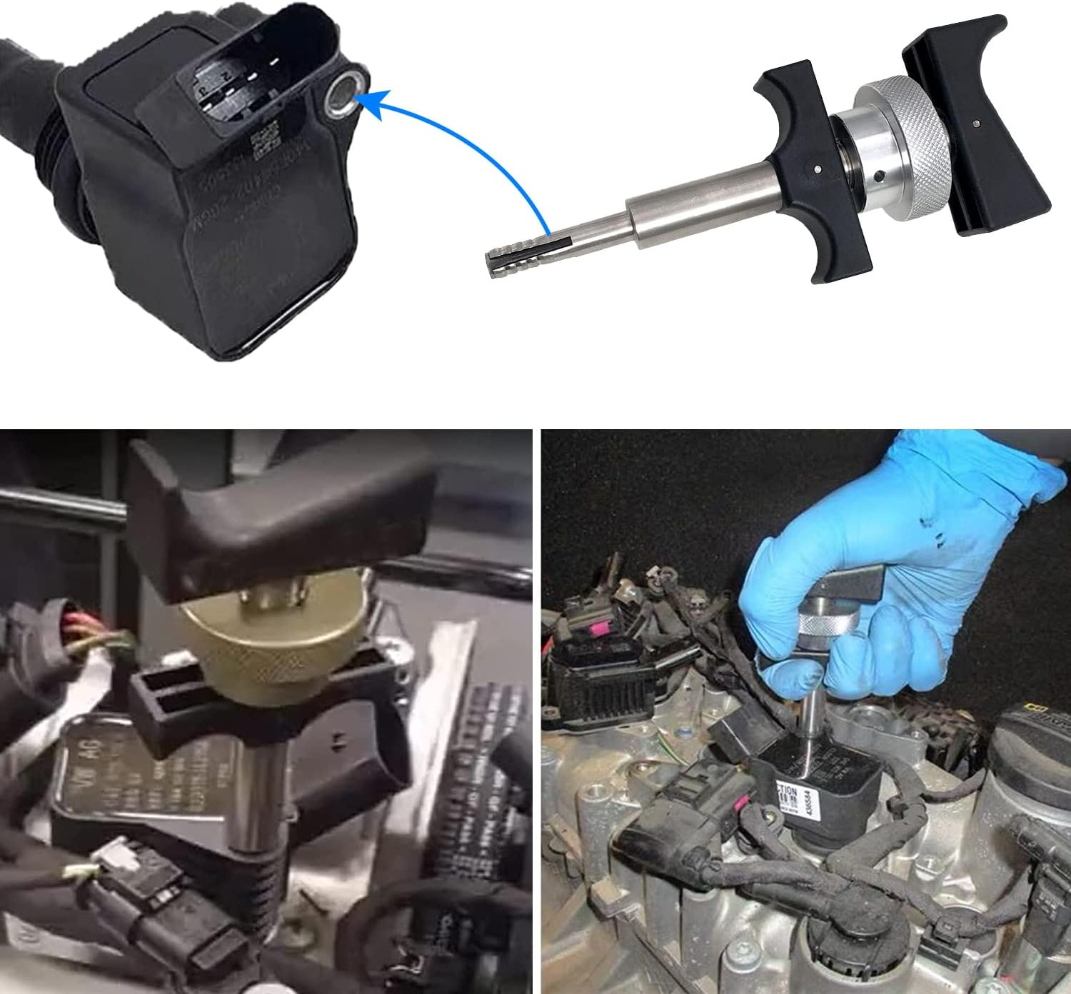 Mrcartool Ignition Coil Puller Compatible for Volkswagen Audi OEM T10530 1.2 1.4 2FS 2013On WELZH WW-4032 image number 4