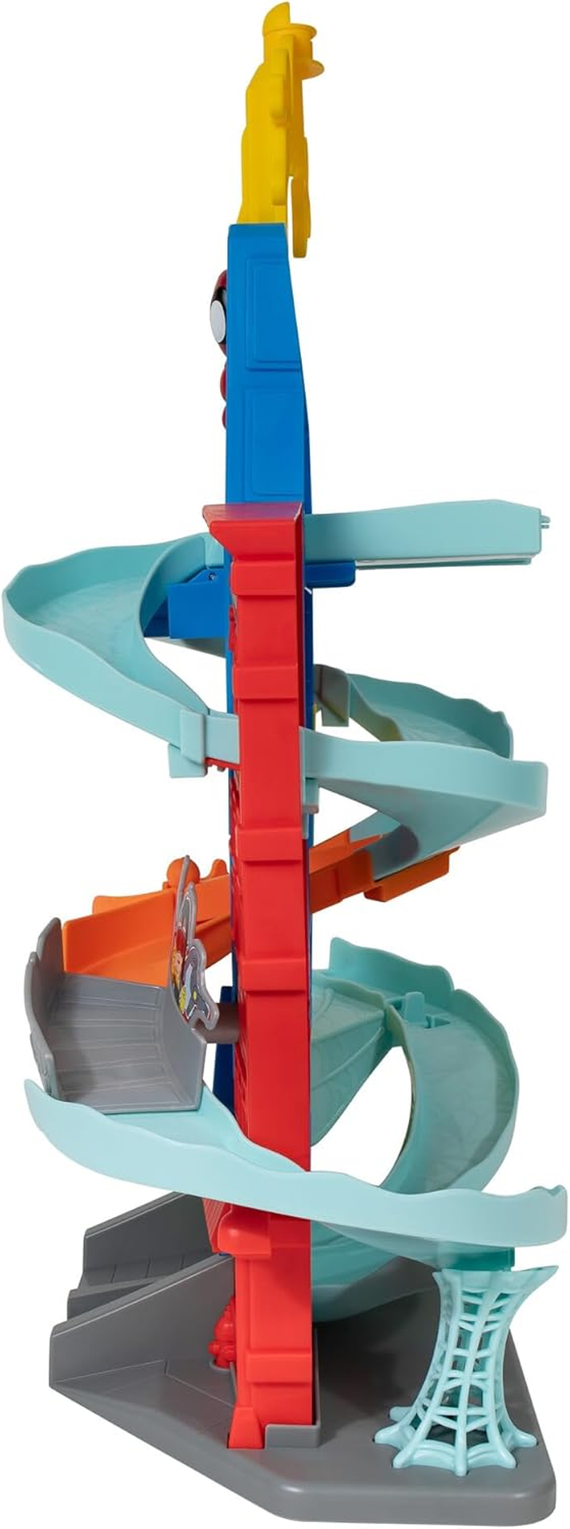 Marvel Spidey and His Amazing Friends City Track Set - 24-Inch Set with Two Exclusive 3-Inch Vehicles image number 2