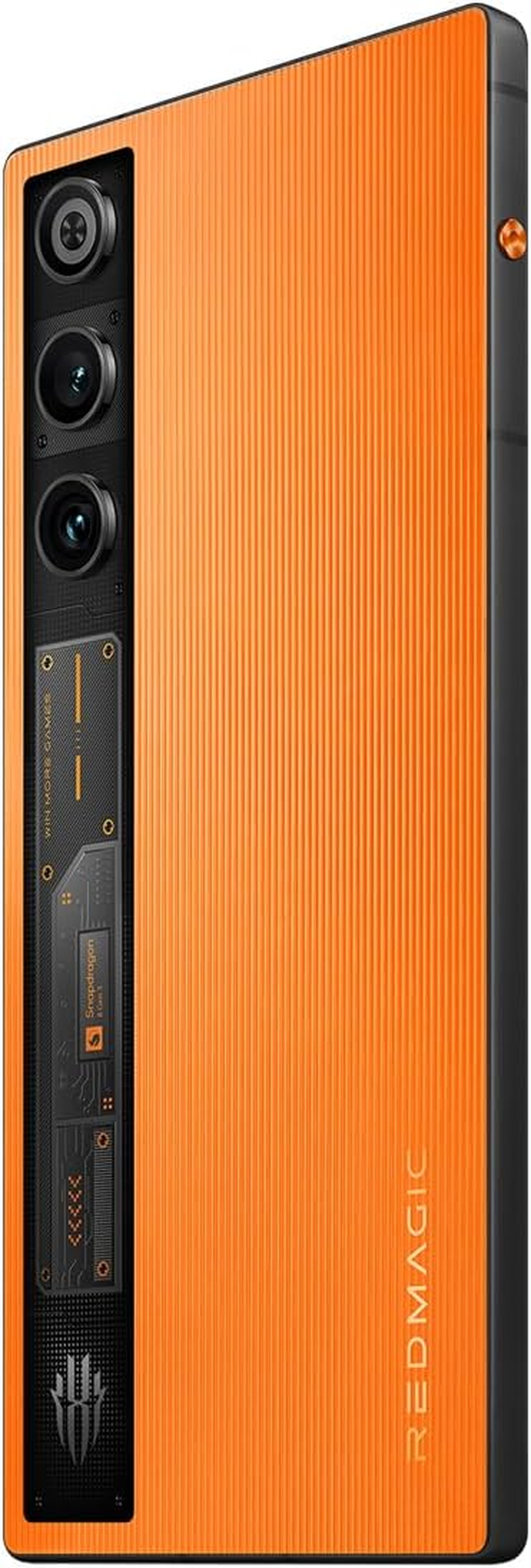 REDMAGIC 10 Air 120Hz Gaming Phone, 5G Android Smartphone, 12GB RAM+256GB ROM, Snapdragon 8 Gen 3, 6.8" AMOLED Full Screen, FHD+, 50MP Camera, Dual-Sim, Unlocked Mobile Phone Orange image number 3