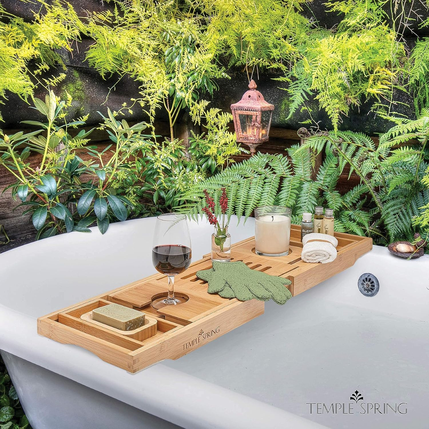 Exfoliating Wash Gloves, Bamboo Exfoliator Mitt, Bath/Shower Scrub, Body Exfoliation Hand Mitten, Beauty Scrubs/Loofah, Ingrown Hair/Dead Skin Remover, Scratching Eco Microfibre, Natural, (Sage Green) image number 3