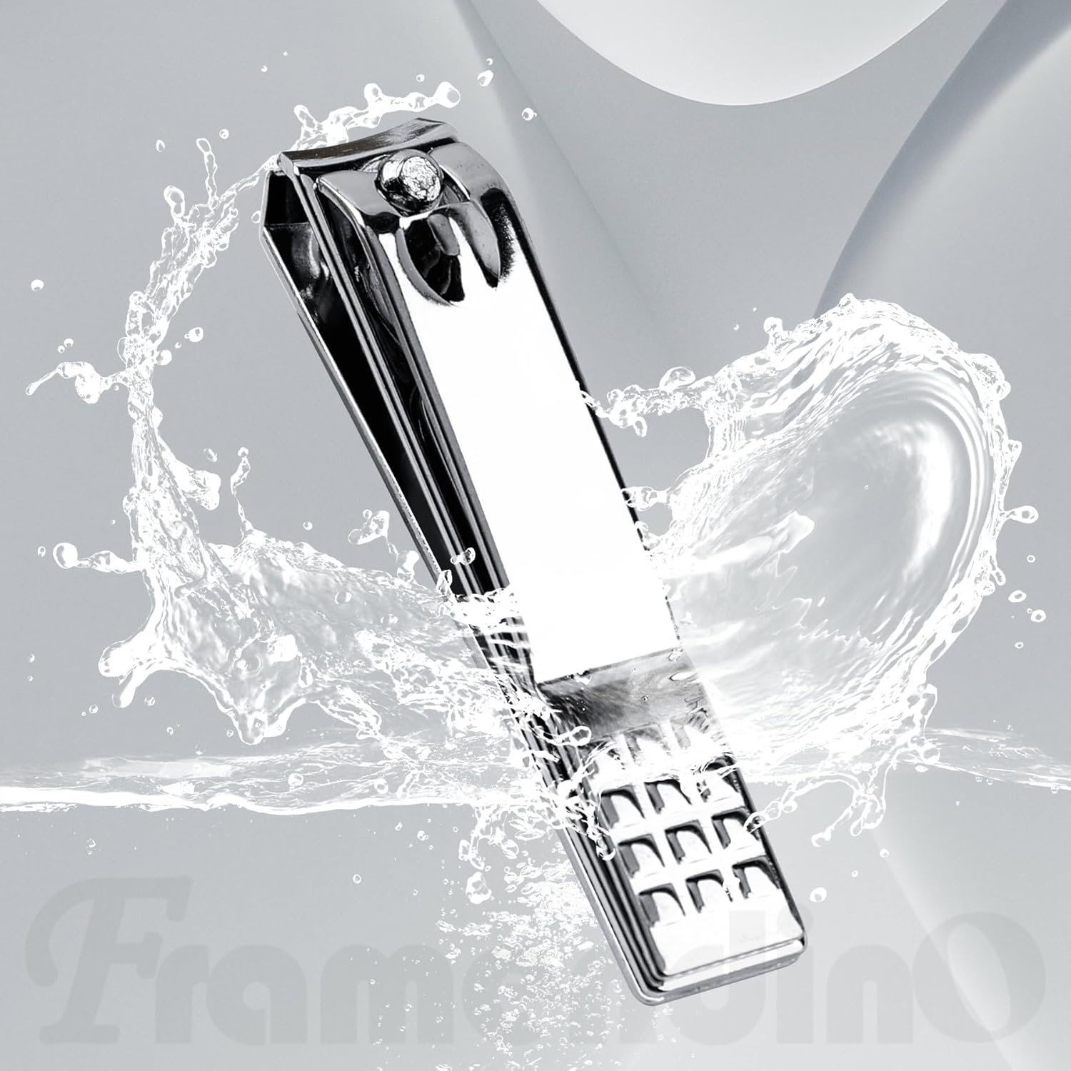 Framendino, 18 Pack Stainless Steel Small Fingernail Toenail Nail Grooming Clippers Bulk Tools Set for Mens Women Silvery Rose Gold image number 5