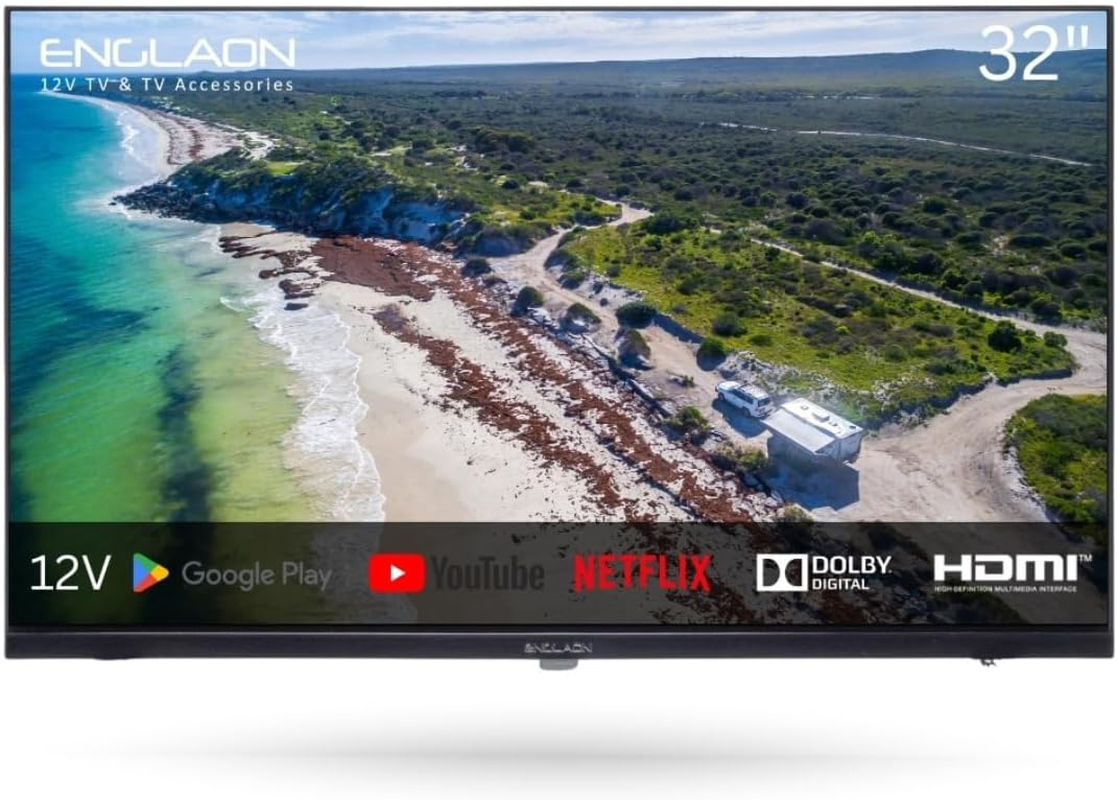 ENGLAON 32&rsquo;&rsquo; Full HD 12V Smart TV with Chromecast & Bluetooth