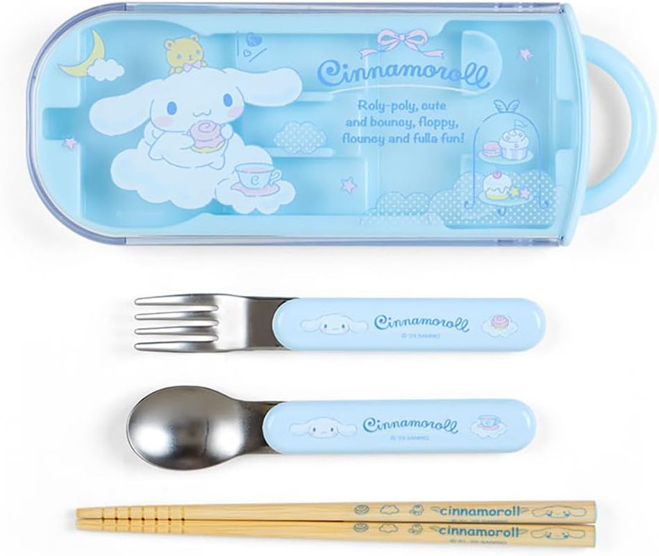 Sanrio 015831 Cinnamoroll Lunch Trio Set image number 3
