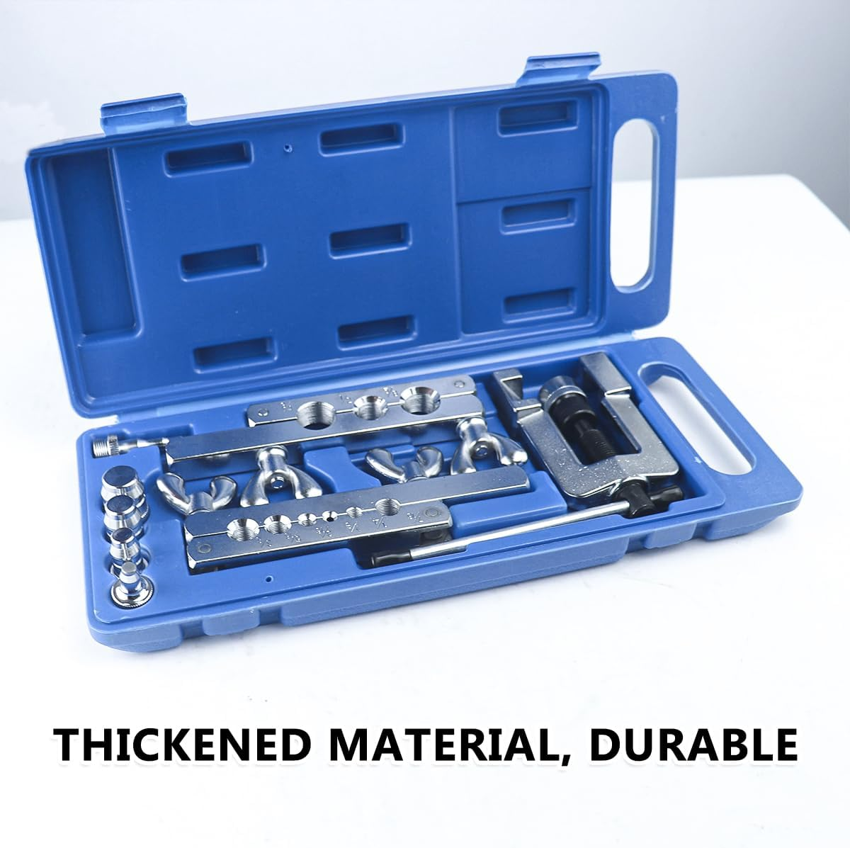 AIMALL Cemented Carbide Tube Expander Tool Set, 12.9&times;5.3In Refrigeration Maintenance Kit for Car AC, Refrigerator, Copper/Aluminum Tube Reamer & Bell Mouth Expander image number 6