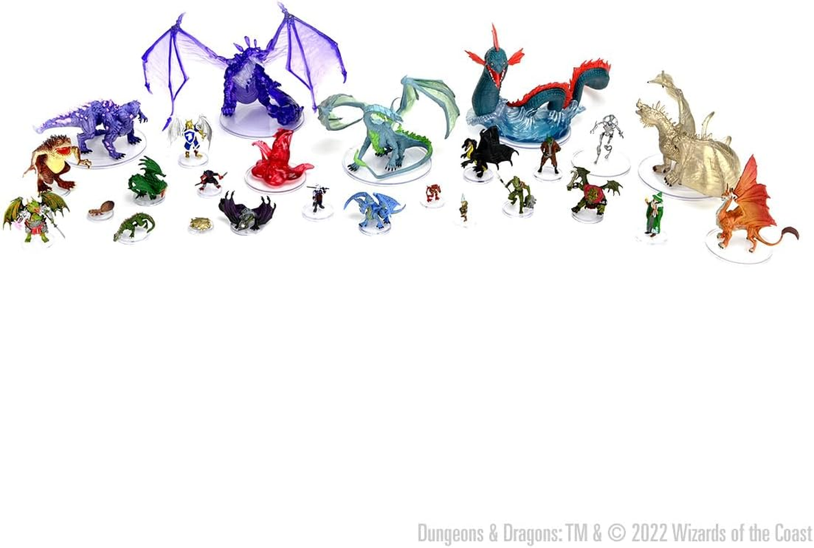 Wizkids D&D Icons of the Realms: Fizban'S Treasury of Dragons with Booster 8 Ct Brick Set 22 Miniature Figure image number 6