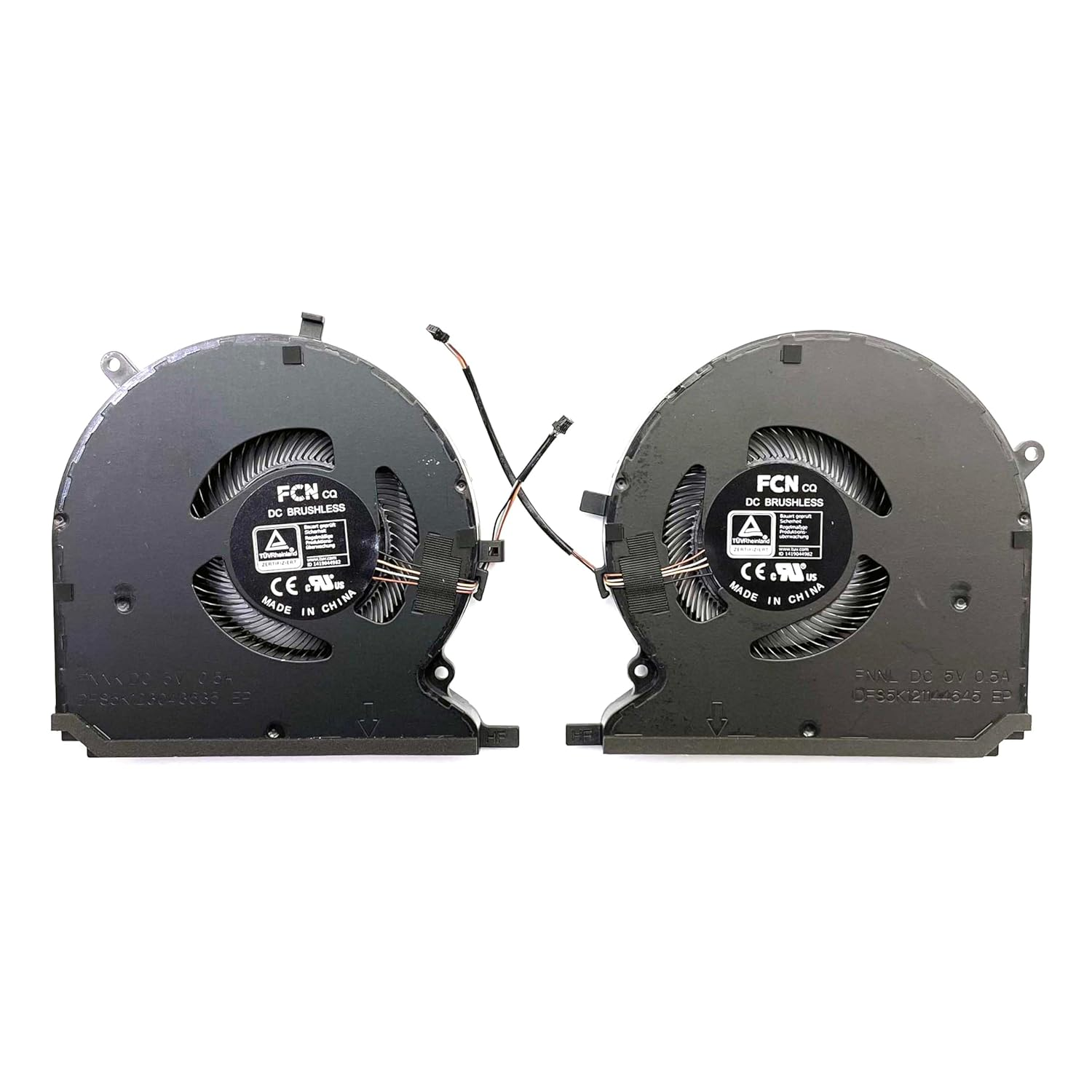 CPU+GPU Cooling Fan Replacement for Razer Blade 14" (2021-2022) RZ09-0370, Rz09-0370X, RZ09-0427, Rz09-0370X image number 2