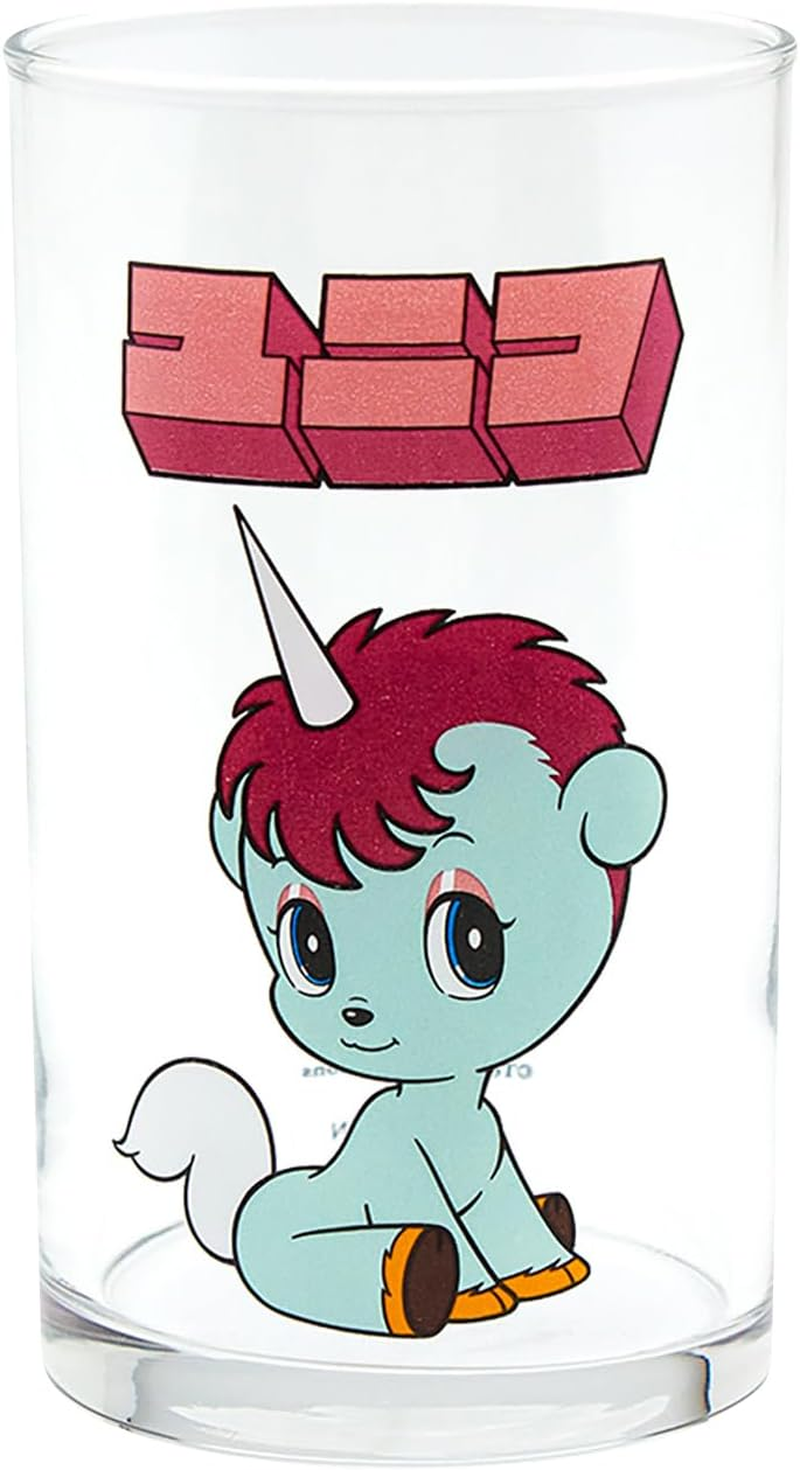 Oshimu Tezuka Characters 7100-04 Glass Tumbler, Glass, Cup, Approx. 8.5 Fl Oz (250 Ml), Unico, Made in Japan image number 1