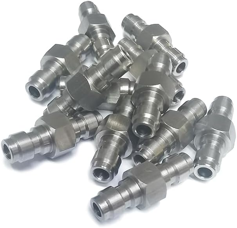 Recdec 2 Pack Garden Hose Quick Connector Coupler Extender Plug Adapter Male to Male 8Mm Adaptor for GHT Quick Connect Fittings Water Pipe Extension image number 5