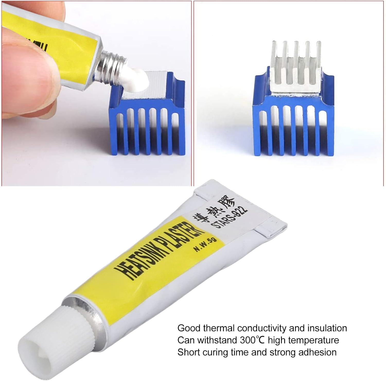 5PCS CPU Thermal Paste, Heatsink Paste, Thermal Silicone Grease for 3D Printer image number 5