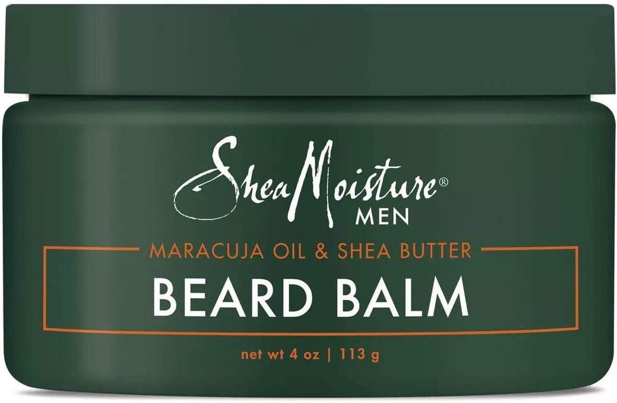 Shea Moisture Mens Beard Balm, All Natural Ingredients, Made with Maracuja Infused Shea Butter, Shape-Smooth & Define, 4 Ounce