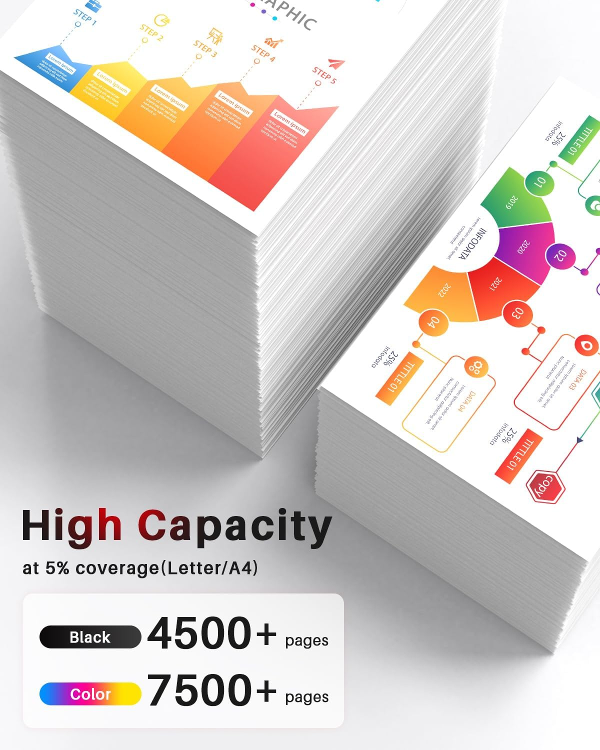 T522 522 Ink Bottle Replacement Compatible for T522 Ink Use for Epson Ecotank ET-1110 ET-1810 ET-2710 ET-2720 ET-2810 ET-2811 ET-2820 ET-4700 ET-4800 Printers (Black Cyan Magenta Yellow, 4 Pack) image number 2