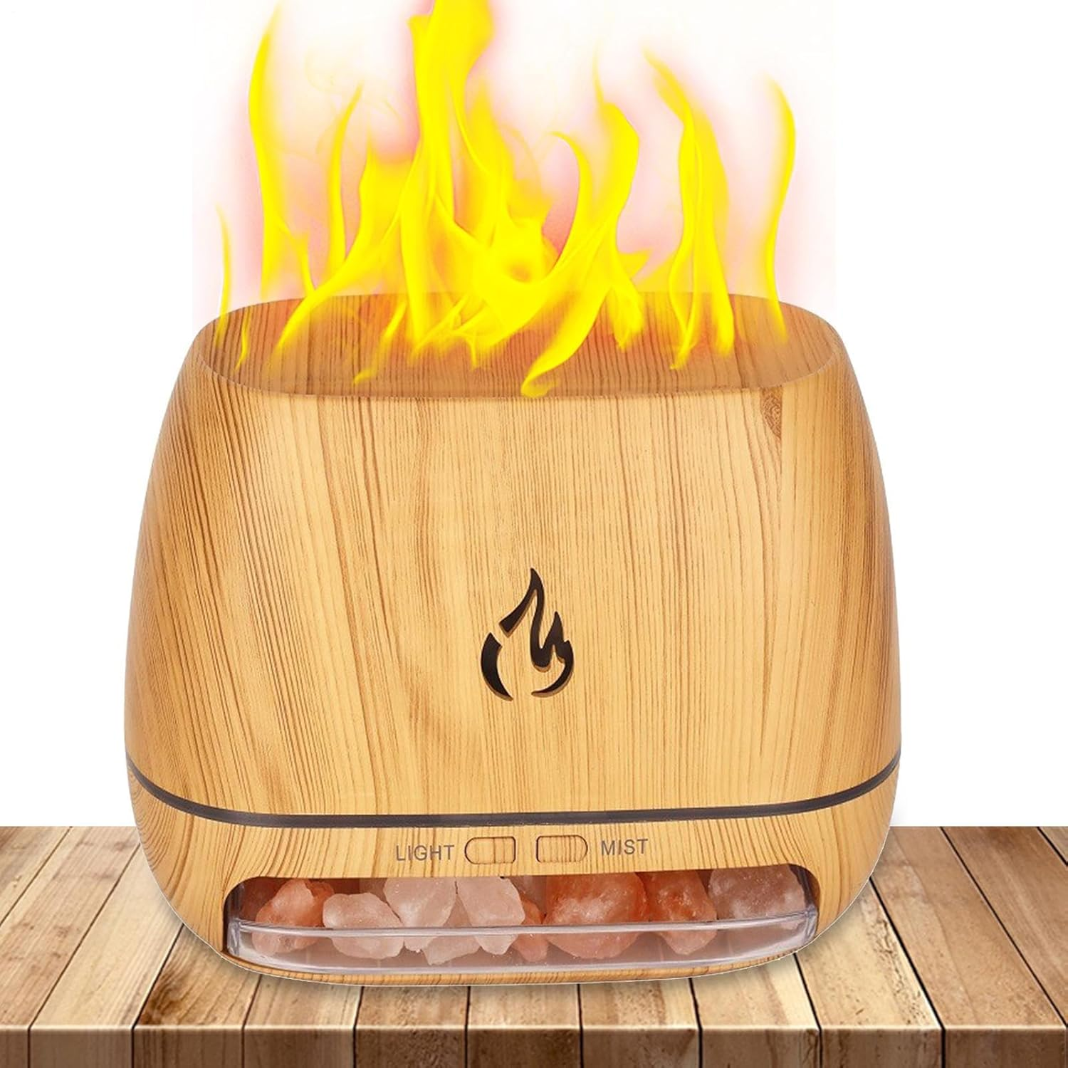 Ultrasonic Diffusers for Aromatherapy | Aroma Diffuser with Salt for Bedroom, Air Humidifier Fragrance with Light 7 Colours for Car Spa Men Women Room Office Meditation Yoga Studio S