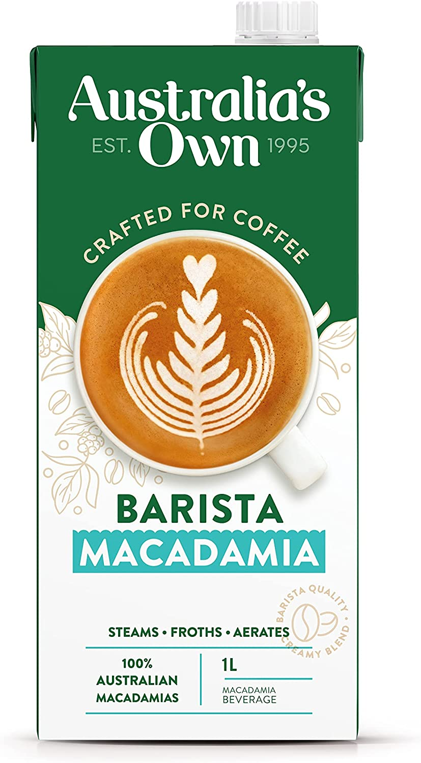 Australia'S Own Barista Dairy Free Vegan Oat Milk for Coffee Latte & Espresso, 1 Litre (Pack of 8) image number 5