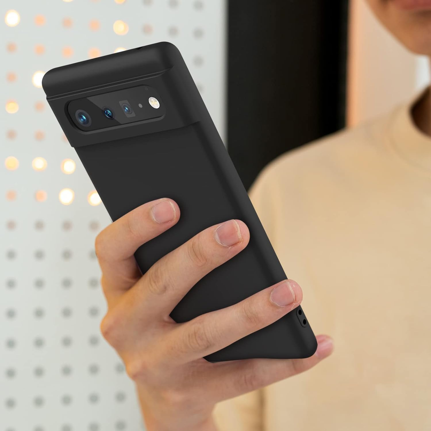 Soft Liquid Silicone Case for Google Pixel 6 Case(2021), Flexible Premium Rubber Full-Body Protection Anti-Fingerprint Dustproof Shockproof Scratch Resistant Wireless Charging for Pixel 6 5G Cover image number 6