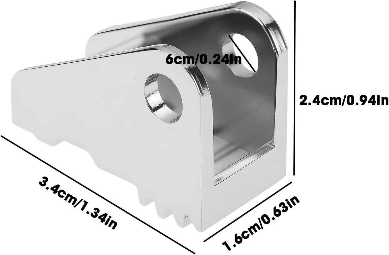 Briny River Door Handle Paddle Gear 1042845-00-B with Spacer Compatible with Tesla Model S 2012-2019 image number 6