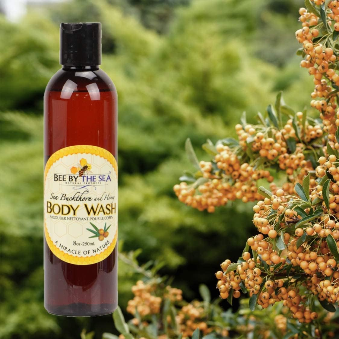 (Body Wash) - Sea Buckthorn and Honey Body Wash - a Miracle of Nature Sulphate-Free Cleanser, 240Ml by Bee by the Sea