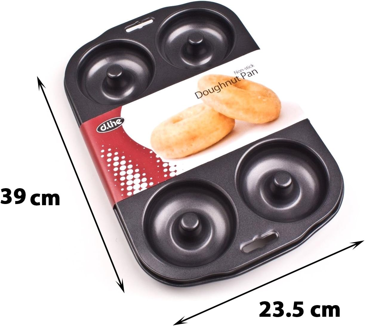 Daily Bake Non-Stick 6 Cup Doughnut Pan