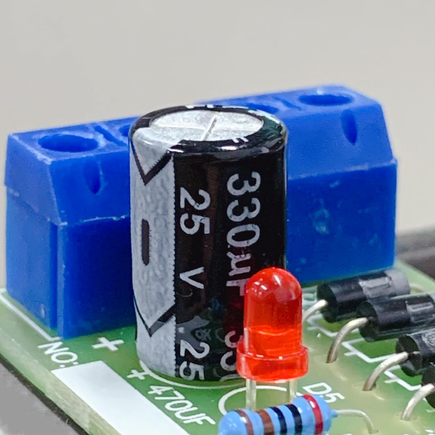 40 Values 800 Pieces, 0.1Uf-1000Uf, 10V 16V 25V 50V 100V, Electrolytic Capacitor Assortment Kit, DIY In-Line Aluminum Capacitors Set, Direct Insertion Series image number 3