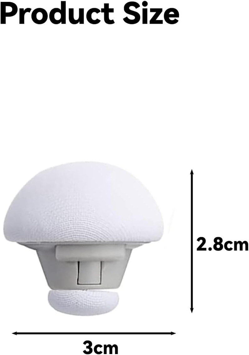 16 Pcs Duvet Pins - Duvet Cover Holding Clip, Reusable Quilt Fixing Buckle, Non-Slip Comforter Clips Keeps Comforter from Shifting for Fixing Bed Sheets, Duvet Covers, Cushions, Curtains (White) image number 4