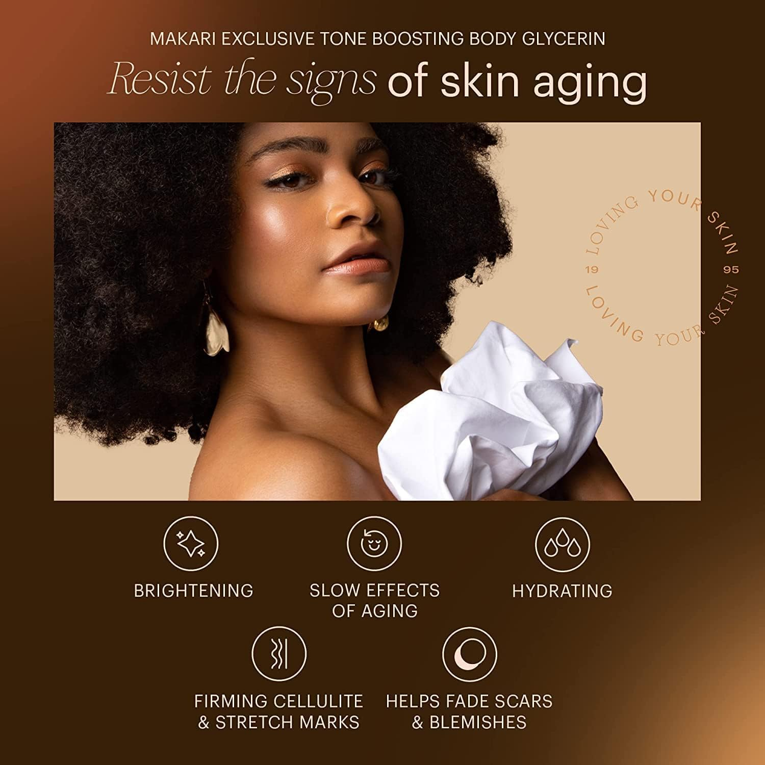 Makari Exclusive Tone Boosting Body Glycerin - Glycerin for Skin with Vitamin a and E - Skin Care to Fade Discolorations - Locks in Moisture - 16.8 Oz image number 6