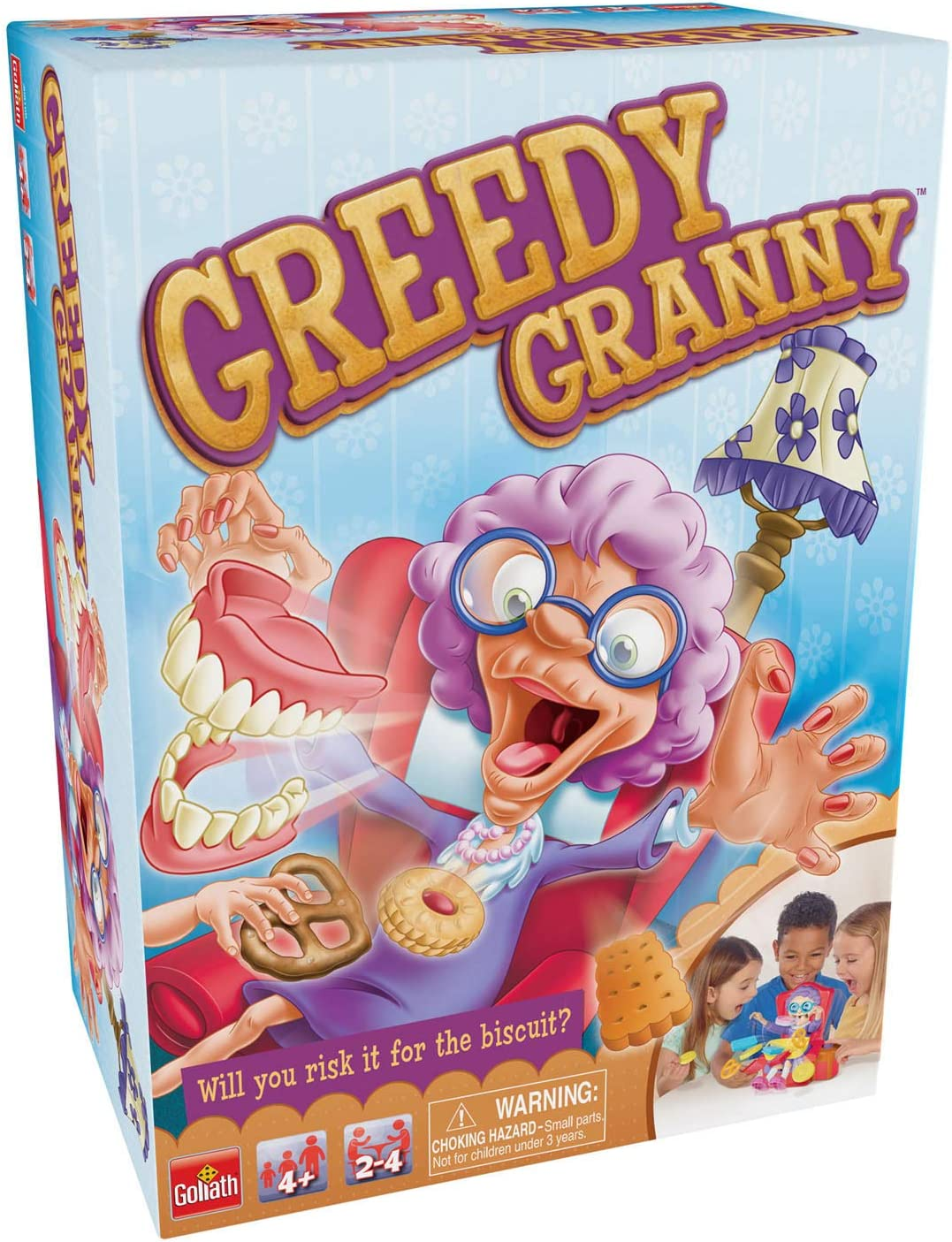 Goliath Greedy Granny Game - Take Treats without Waking Granny | Fun Family Game for Kids & Adults, No Batteries Needed, High-Quality Pieces | 2-4 Players, Ages 4+ image number 3