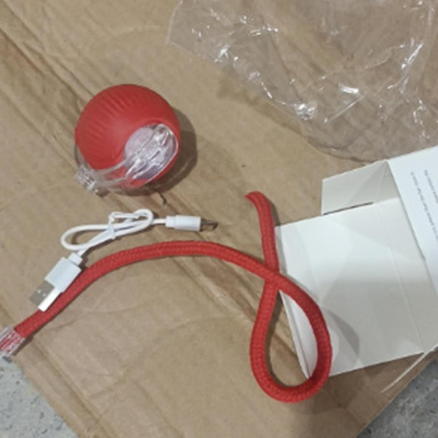 Xinhuju Smart Interactive Cat Toy Ball - Self-Moving Balls Toys,Automatic Cat Toys Ball Fast Rolling Cat Toys for Indoor Small Cats Pets image number 2